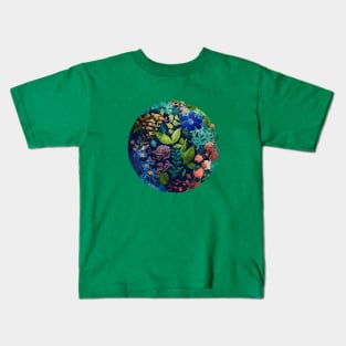 Green Living Happy Earth, plantlover Kids T-Shirt